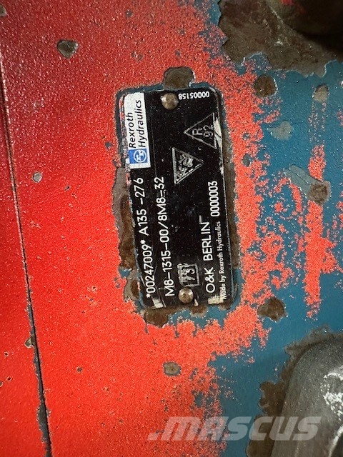 O&K RH 25.5 USED HYDRAULIC PARTS COMPLET Гідравліка
