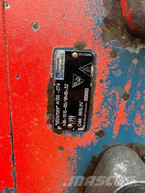 O&K RH 25.5 USED HYDRAULIC PARTS COMPLET Гідравліка