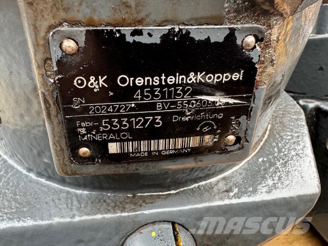 O&K RH 25.5 USED HYDRAULIC PARTS COMPLET Гідравліка