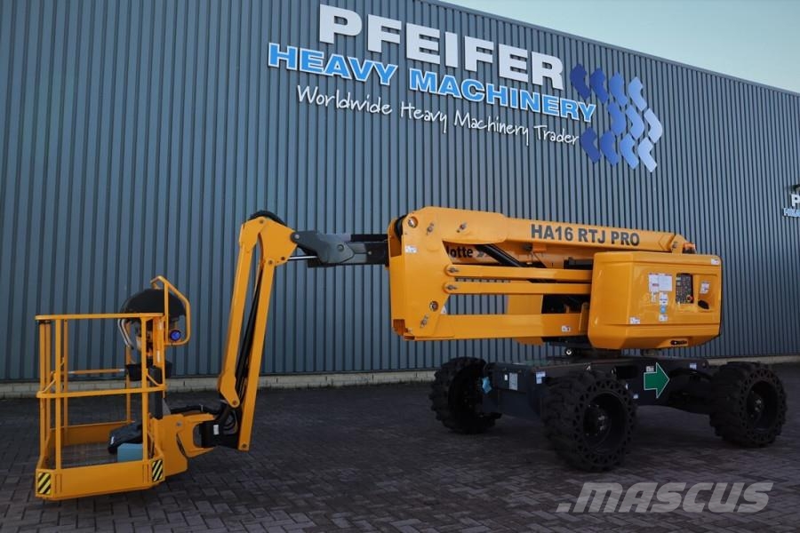 Haulotte HA16RTJ Pro Valid Inspection, *Guarantee! Diesel, Leddede bomlifter