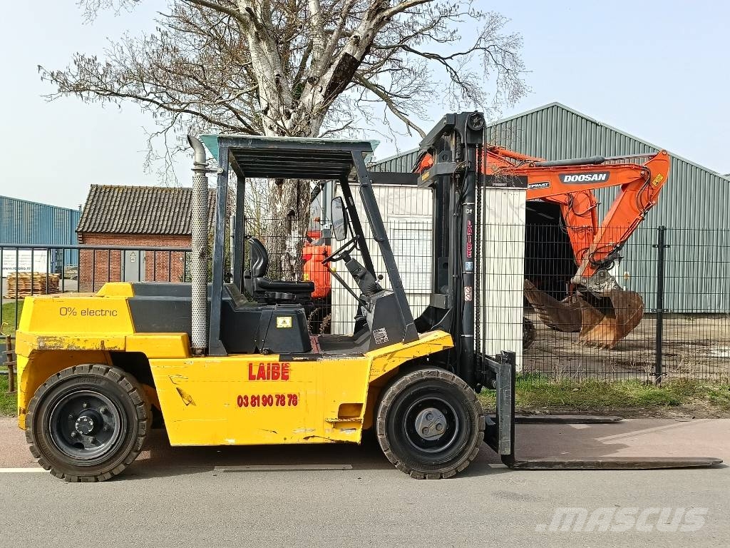 OM carrelli DI60C 6 ton heftruck forklift stapler شاحنات الديزل