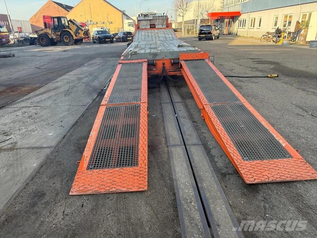 Meusburger MTS 3 2 AXLE FORCED STEERING,1 LIFT AXLE, DOUBLE H Low loader-semi-trailers