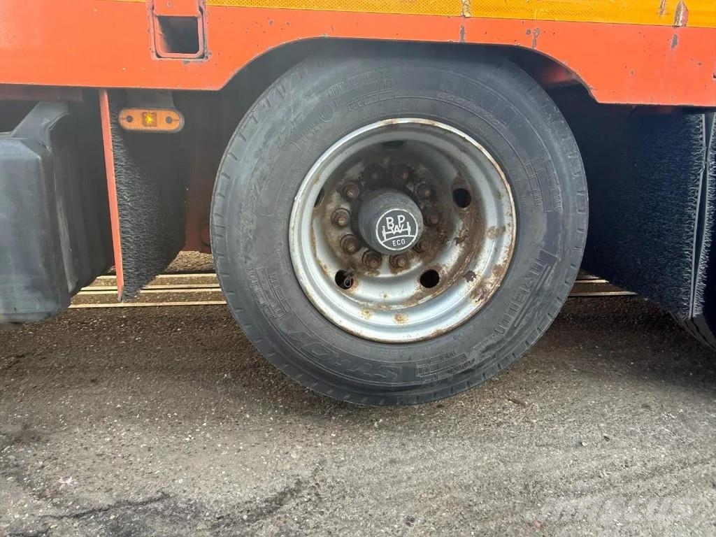 Meusburger MTS 3 2 AXLE FORCED STEERING,1 LIFT AXLE, DOUBLE H Low loader-semi-trailers