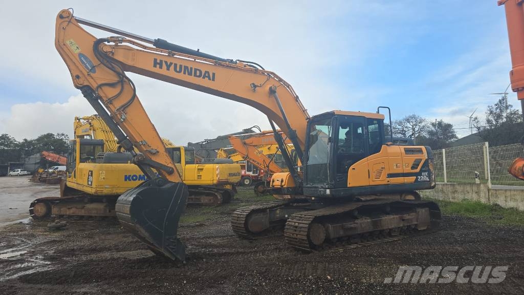 Hyundai HX 220 L Bageri guseničari