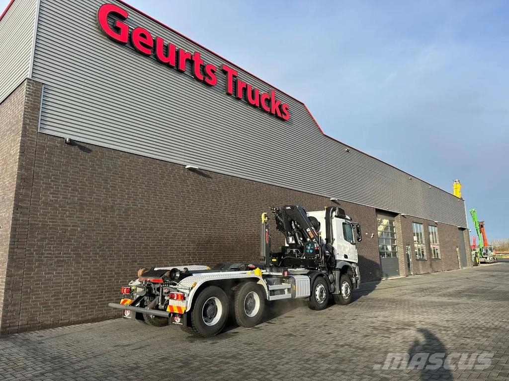 Mercedes-Benz AROCS 4148 8X4 MET MULTILIFT ULT T 21 S51 HAAKARMS Abrollkipper