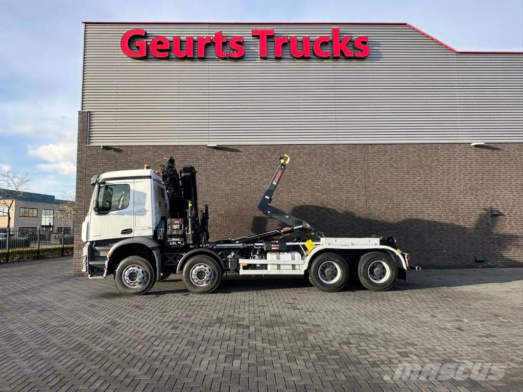 Mercedes-Benz AROCS 4148 8X4 MET MULTILIFT ULT T 21 S51 HAAKARMS Abrollkipper