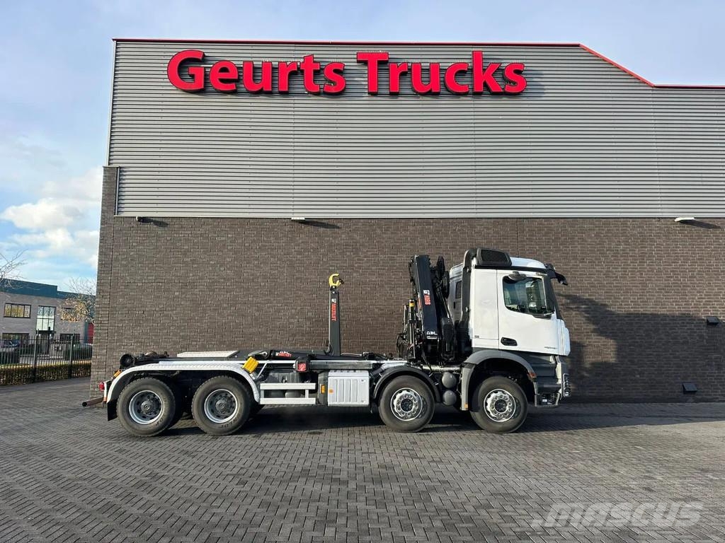 Mercedes-Benz AROCS 4148 8X4 MET MULTILIFT ULT T 21 S51 HAAKARMS Abrollkipper