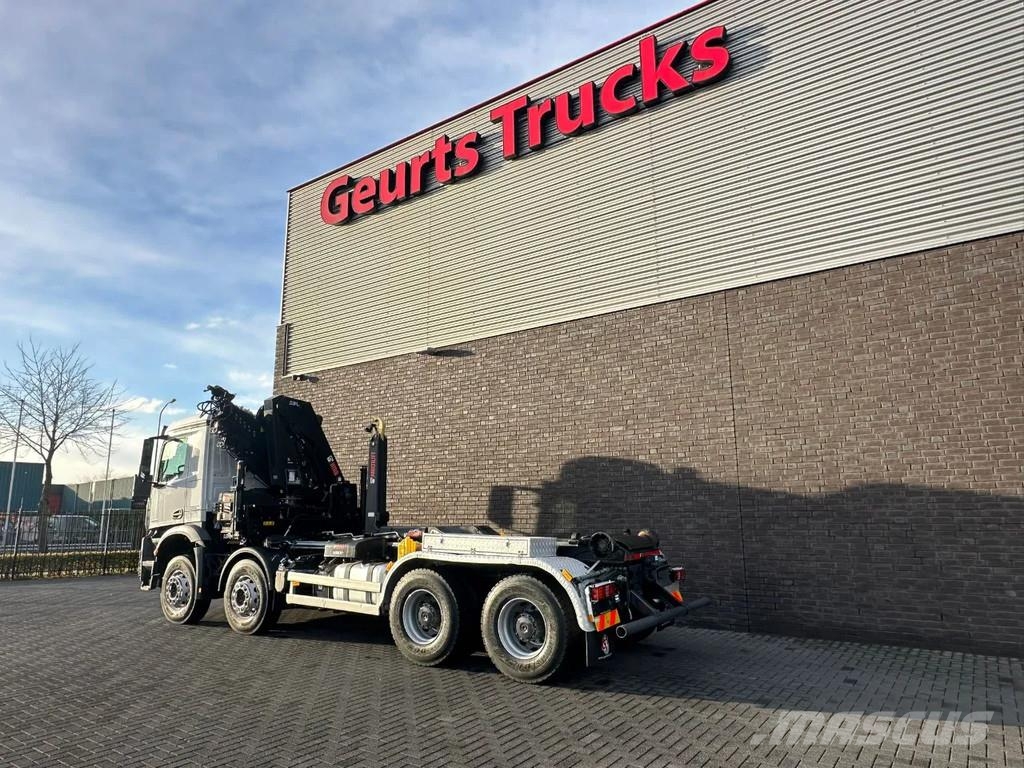 Mercedes-Benz AROCS 4148 8X4 MET MULTILIFT ULT T 21 S51 HAAKARMS Abrollkipper