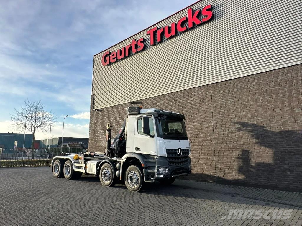 Mercedes-Benz AROCS 4148 8X4 MET MULTILIFT ULT T 21 S51 HAAKARMS Abrollkipper