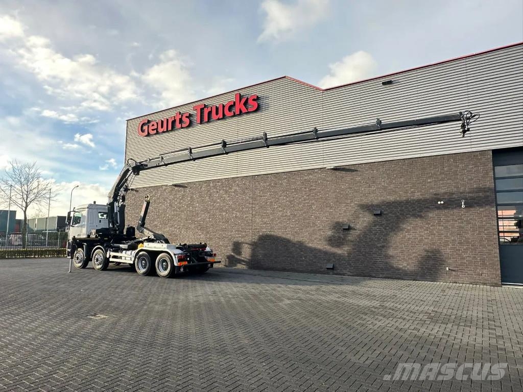 Mercedes-Benz AROCS 4148 8X4 MET MULTILIFT ULT T 21 S51 HAAKARMS Abrollkipper