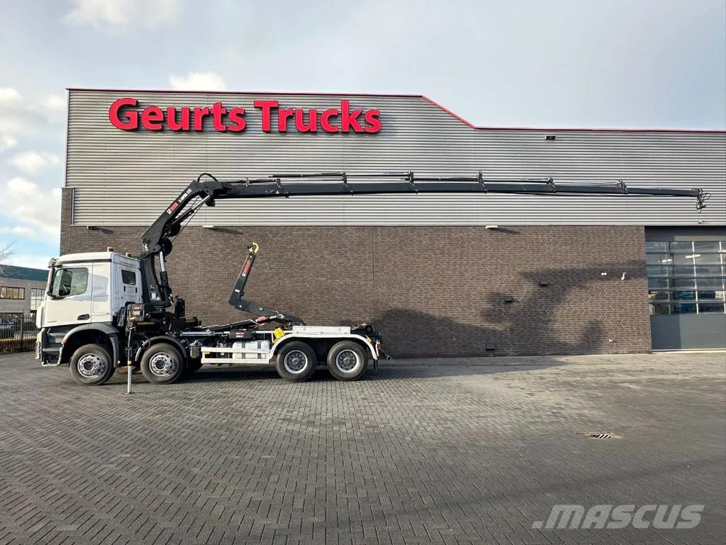 Mercedes-Benz AROCS 4148 8X4 MET MULTILIFT ULT T 21 S51 HAAKARMS Abrollkipper