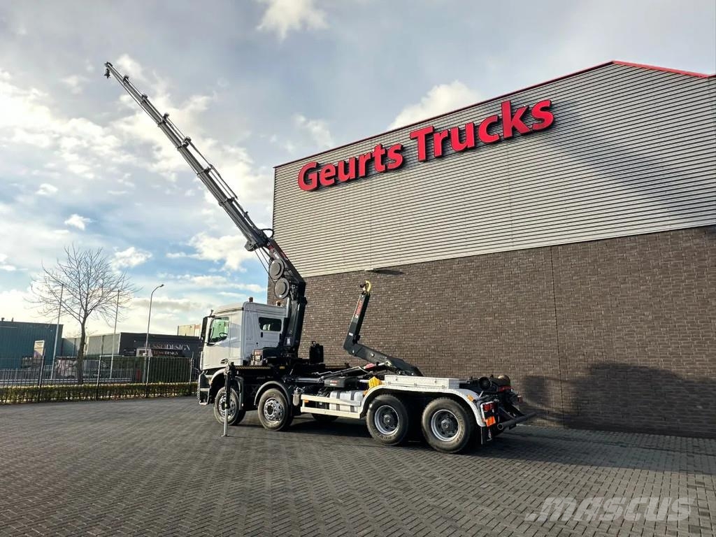 Mercedes-Benz AROCS 4148 8X4 MET MULTILIFT ULT T 21 S51 HAAKARMS Abrollkipper