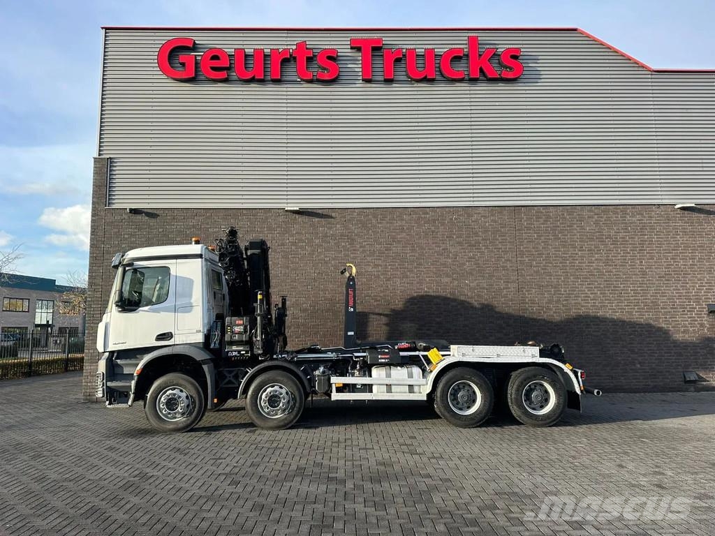 Mercedes-Benz AROCS 4148 8X4 MET MULTILIFT ULT T 21 S51 HAAKARMS Abrollkipper
