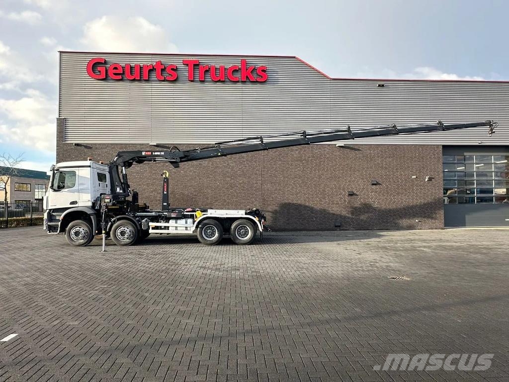Mercedes-Benz AROCS 4148 8X4 MET MULTILIFT ULT T 21 S51 HAAKARMS Abrollkipper