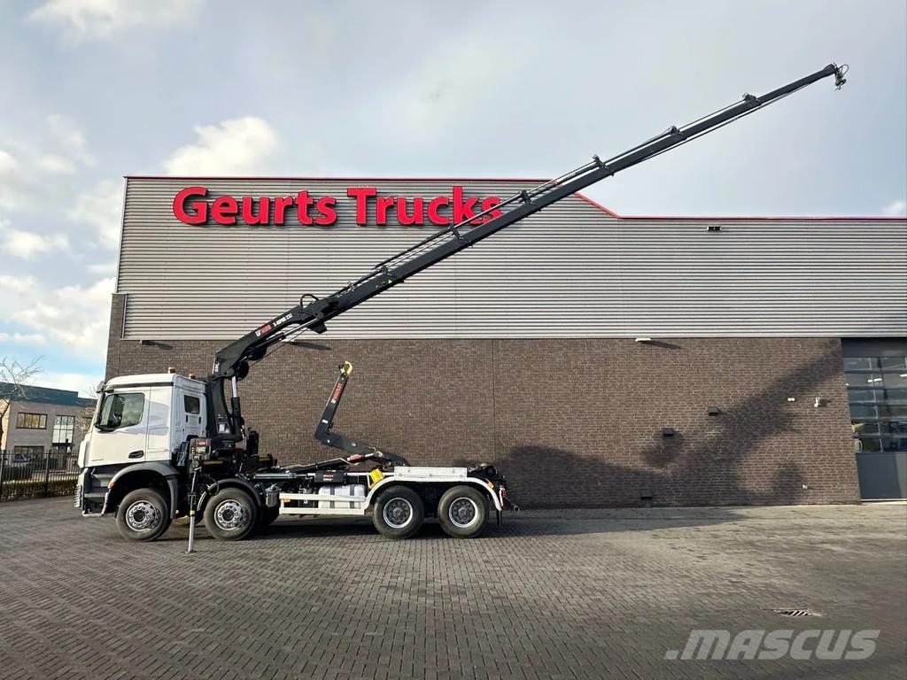 Mercedes-Benz AROCS 4148 8X4 MET MULTILIFT ULT T 21 S51 HAAKARMS Abrollkipper