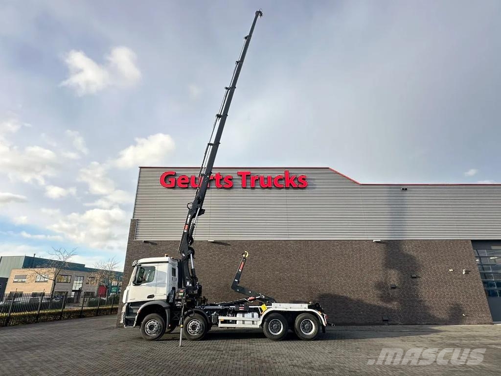 Mercedes-Benz AROCS 4148 8X4 MET MULTILIFT ULT T 21 S51 HAAKARMS Abrollkipper