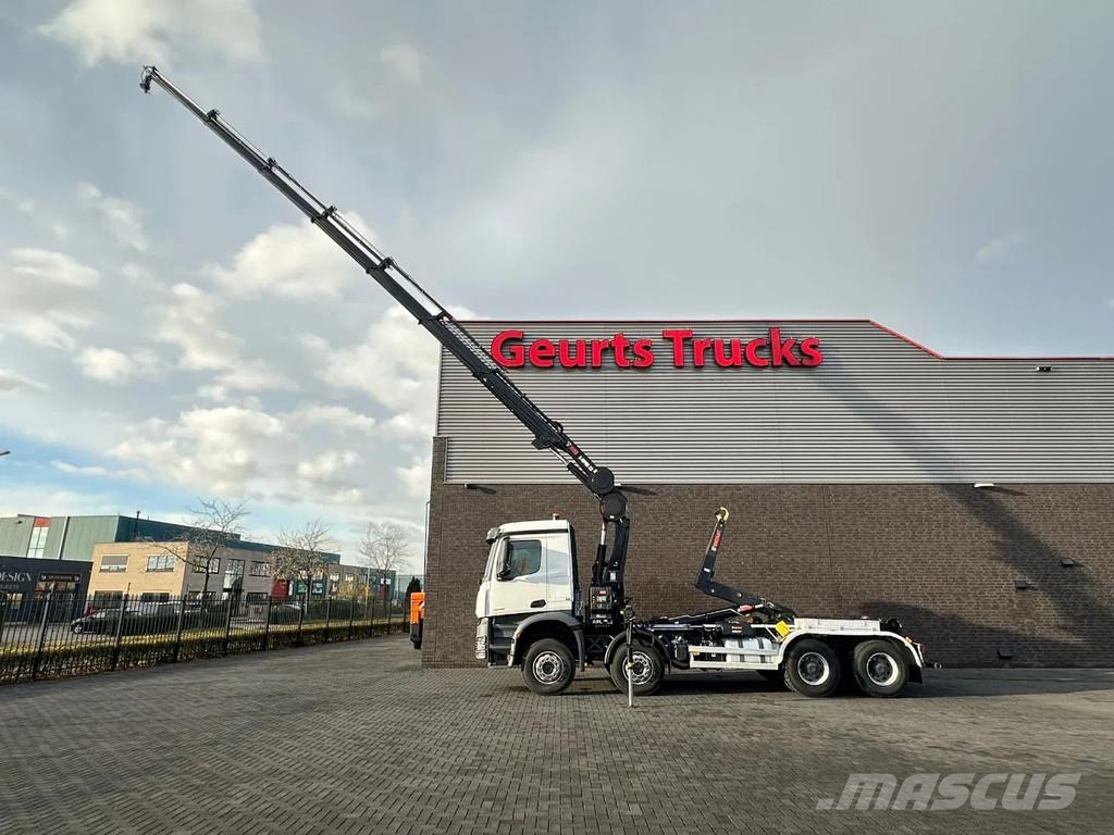 Mercedes-Benz AROCS 4148 8X4 MET MULTILIFT ULT T 21 S51 HAAKARMS Abrollkipper