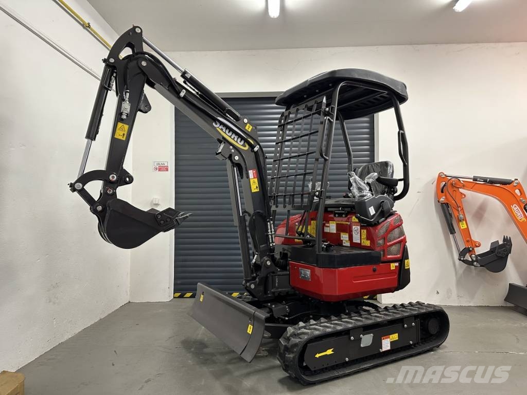 Saurus 2t Mini ekskavatoriai < 7 t