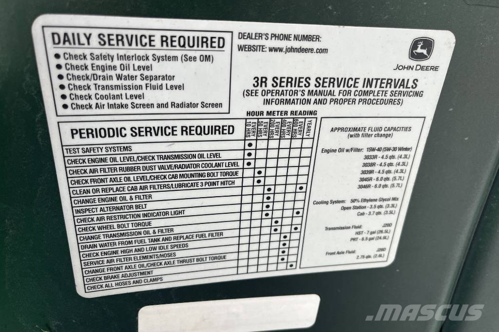 John Deere 3045 R Kompakttraktorid