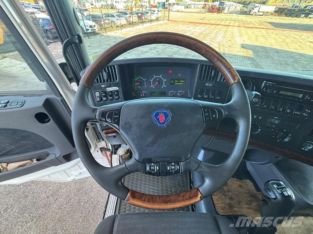 Scania R 420 6x2 HIAB 288E-8 / BOX L=5281 mm Kraanaga veokid