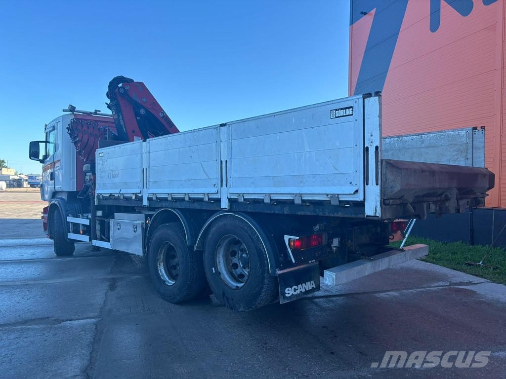 Scania R 420 6x2 HIAB 288E-8 / BOX L=5281 mm Kraanaga veokid