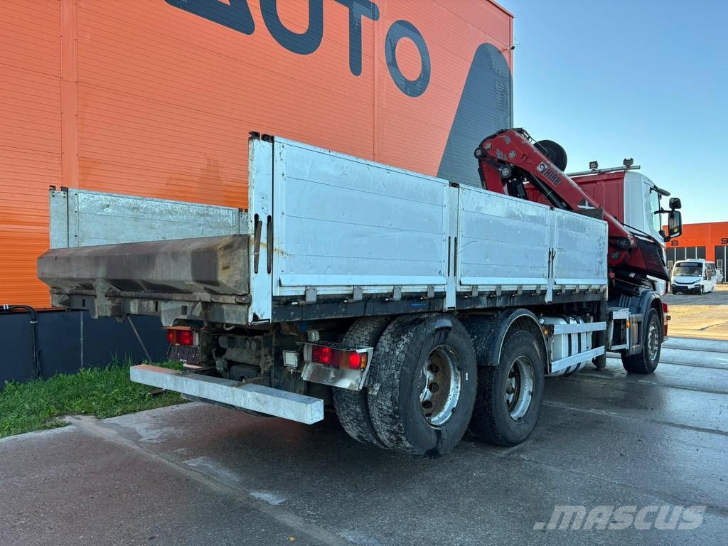 Scania R 420 6x2 HIAB 288E-8 / BOX L=5281 mm Kraanaga veokid