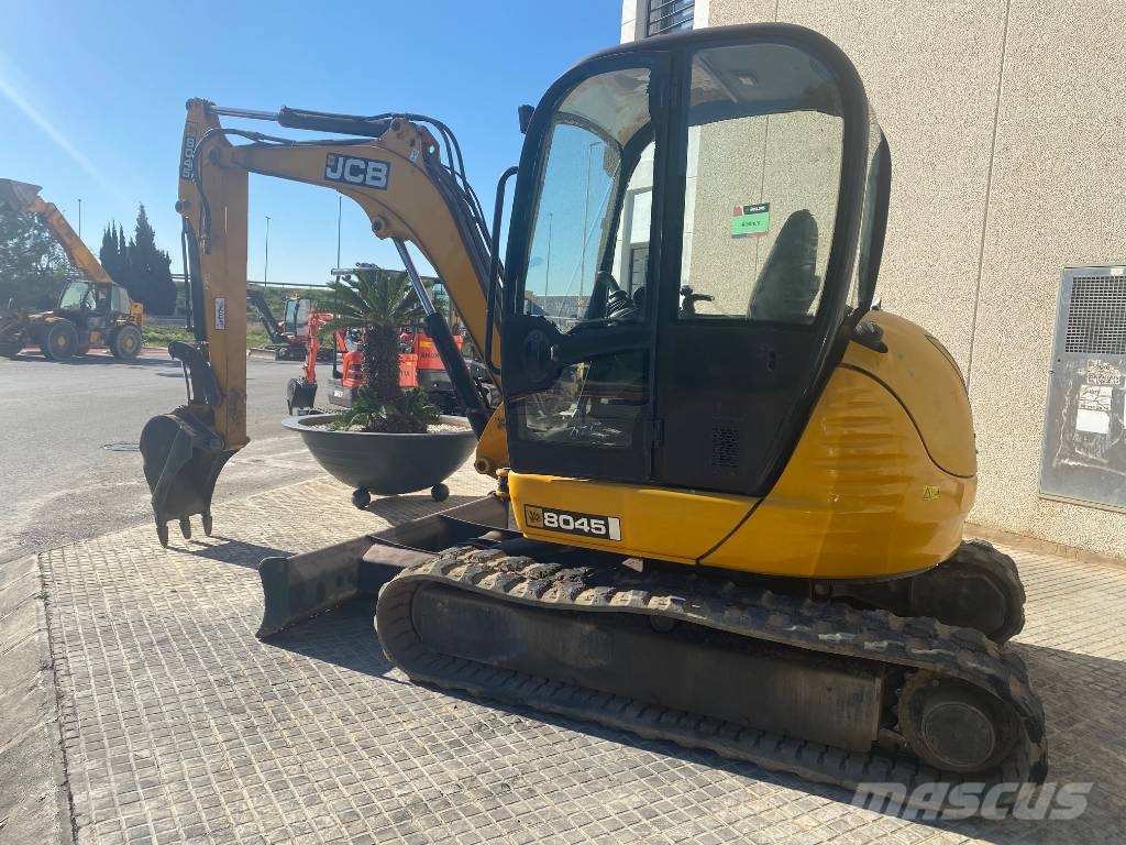 JCB 8045 Mini ekskavatörler, 7 tona dek
