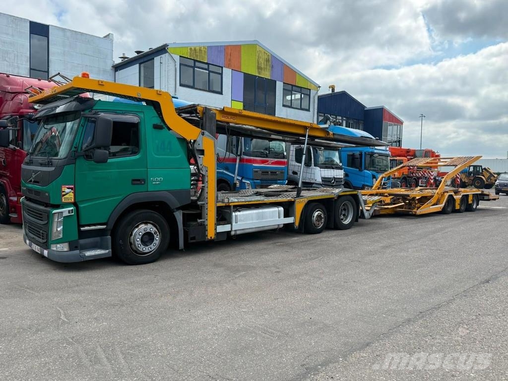 Volvo FM 500 6X2 EURO 6 - ROLFO GEMINI + GS MEPPEL TRAIL Biltransportere