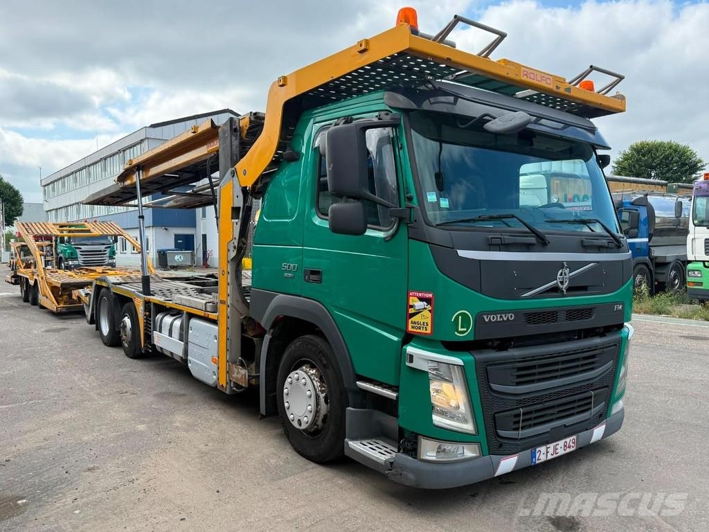 Volvo FM 500 6X2 EURO 6 - ROLFO GEMINI + GS MEPPEL TRAIL Biltransportere