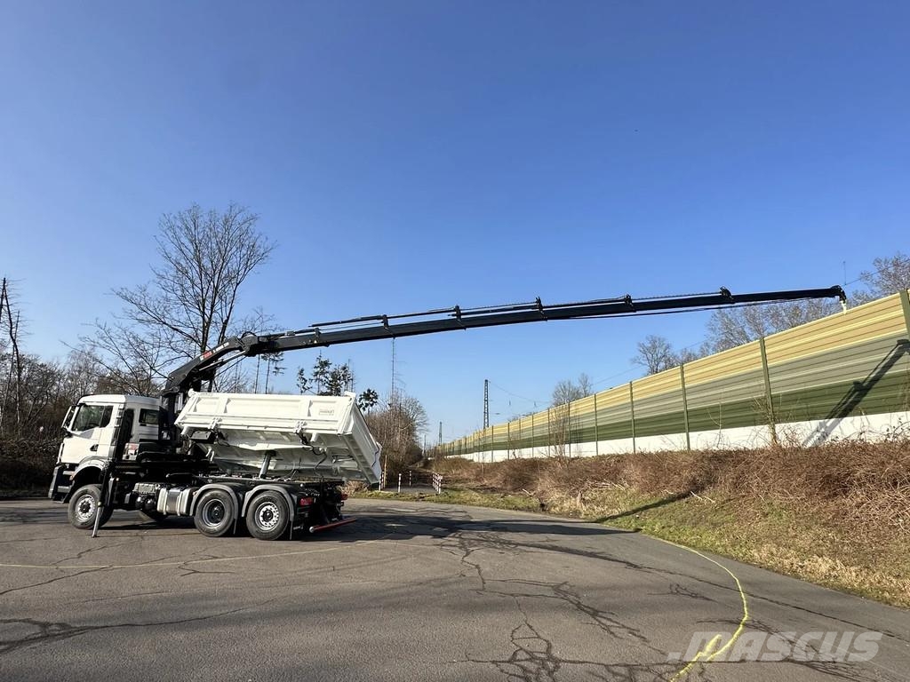 MAN TGS 28.480 MAN TGS 28.480 BL 6x4-4 Hiab 228-6 3-Se Wywrotki