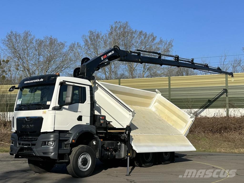MAN TGS 28.480 MAN TGS 28.480 BL 6x4-4 Hiab 228-6 3-Se Sora- ja kippiautot