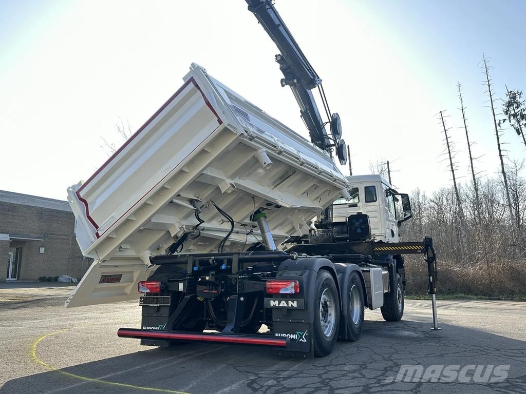 MAN TGS 28.480 MAN TGS 28.480 BL 6x4-4 Hiab 228-6 3-Se Wywrotki
