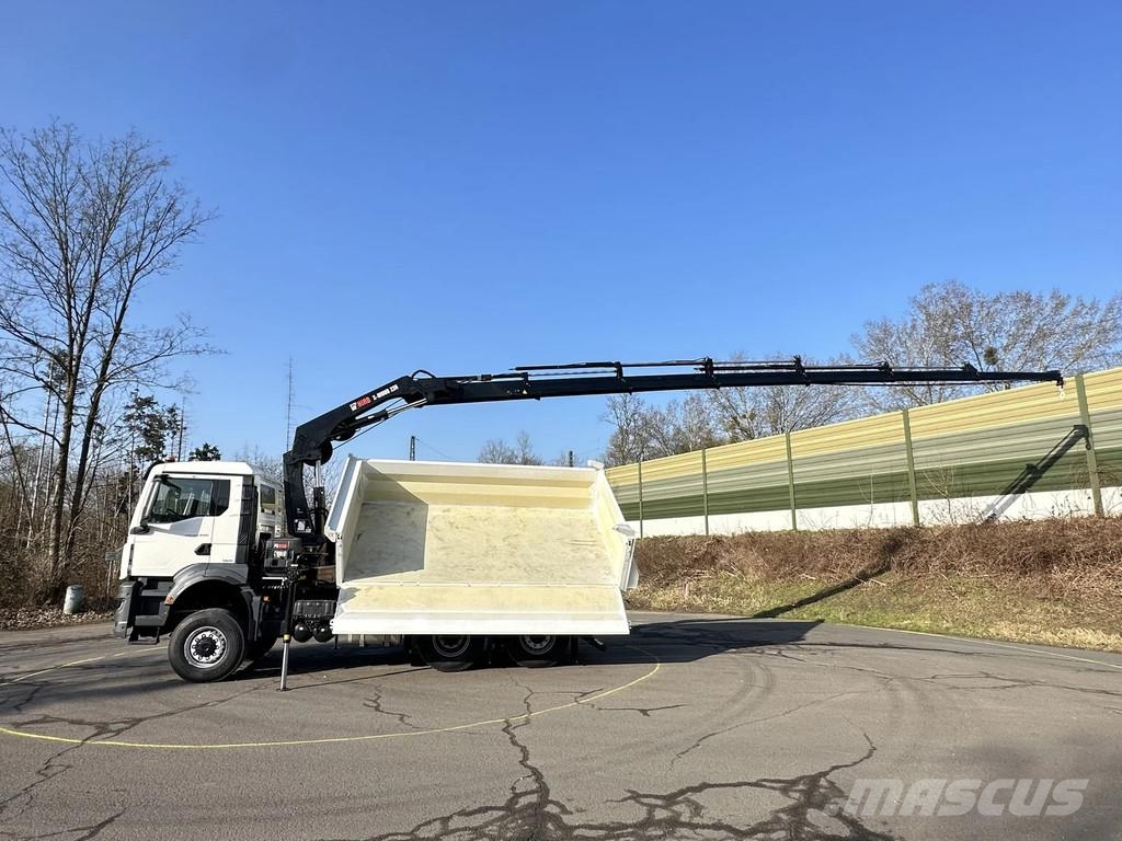 MAN TGS 28.480 MAN TGS 28.480 BL 6x4-4 Hiab 228-6 3-Se Wywrotki