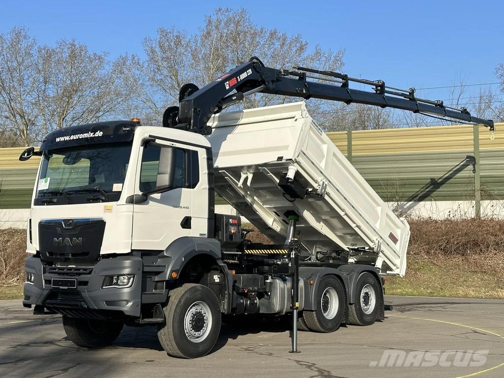 MAN TGS 28.480 MAN TGS 28.480 BL 6x4-4 Hiab 228-6 3-Se Sora- ja kippiautot