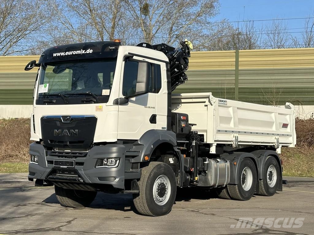 MAN TGS 28.480 MAN TGS 28.480 BL 6x4-4 Hiab 228-6 3-Se Sora- ja kippiautot