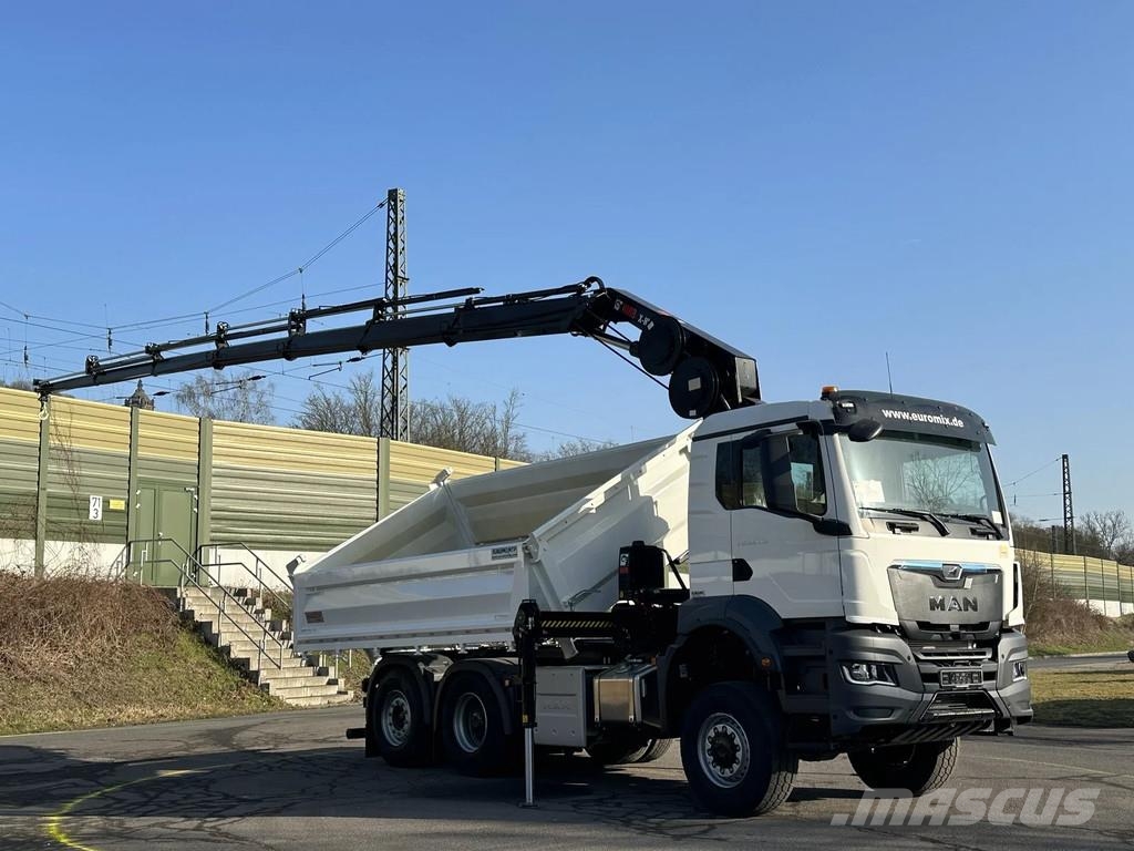 MAN TGS 28.480 MAN TGS 28.480 BL 6x4-4 Hiab 228-6 3-Se Sora- ja kippiautot