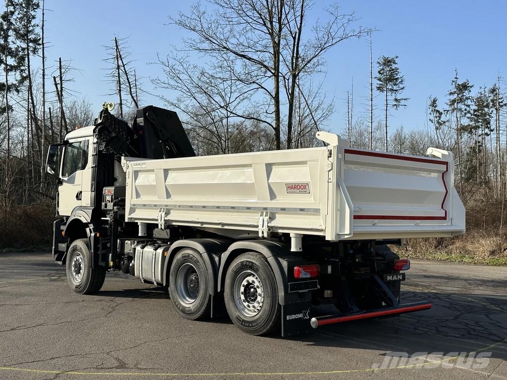 MAN TGS 28.480 MAN TGS 28.480 BL 6x4-4 Hiab 228-6 3-Se Wywrotki