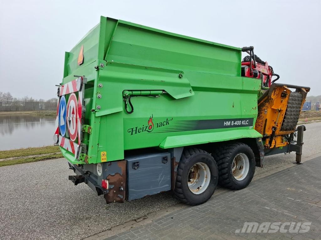 Heizohack HM 8-400 KLC chipper combi 木材削片机