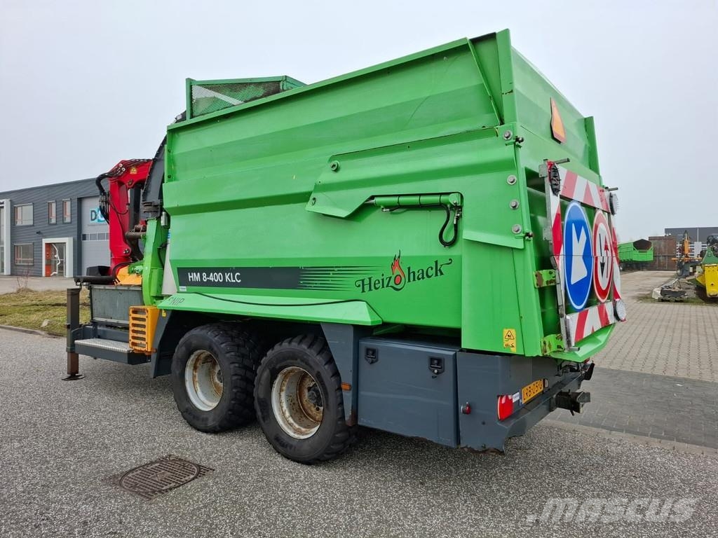 Heizohack HM 8-400 KLC chipper combi 木材削片机
