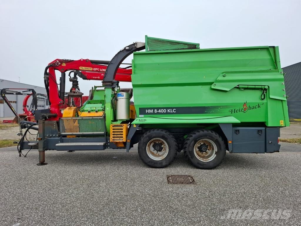 Heizohack HM 8-400 KLC chipper combi 木材削片机
