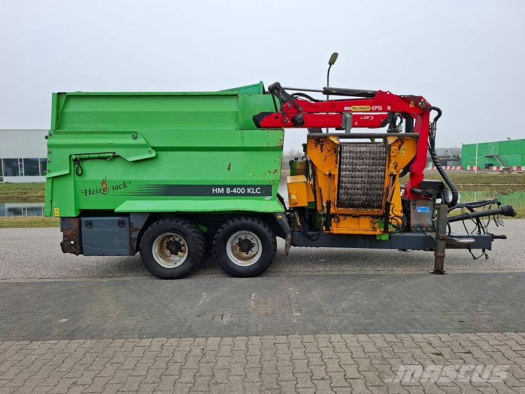 Heizohack HM 8-400 KLC chipper combi 木材削片机