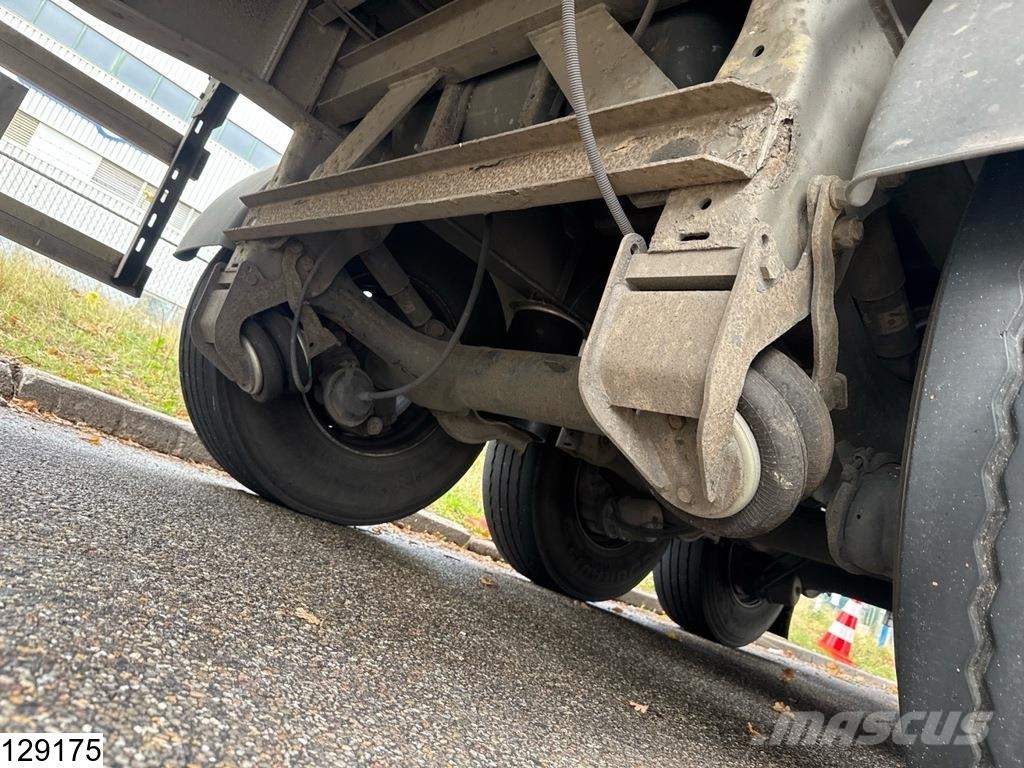 Lecitrailer Tautliner Lift axle Tents puspiekabes