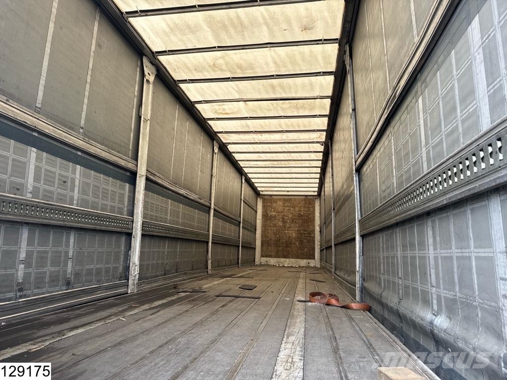 Lecitrailer Tautliner Lift axle Tents puspiekabes