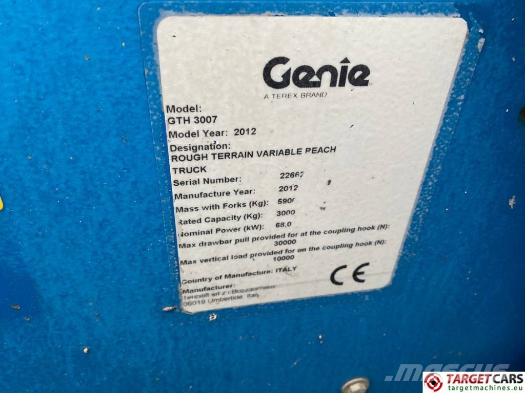Genie GTH-3007 Telehandler 4x4x4 3000KG 689cm Verreikers