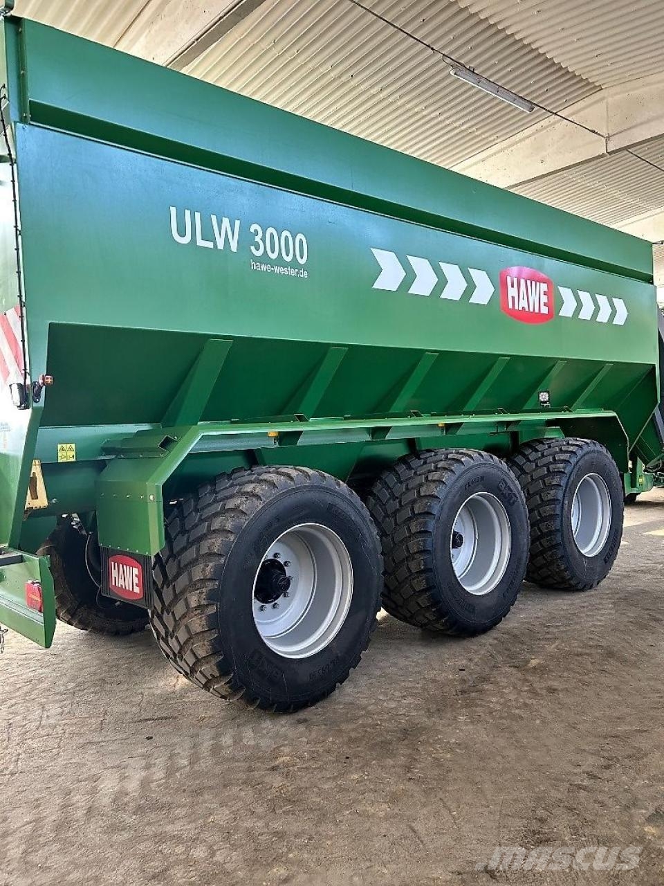 Hawe ULW 3000 مقطورة حبوب