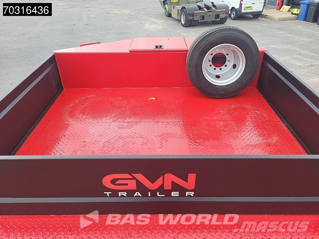GVN 3 GVN 3 axles NEW! Lift + Steering Axle Ramps Низькорамні напівпричепи
