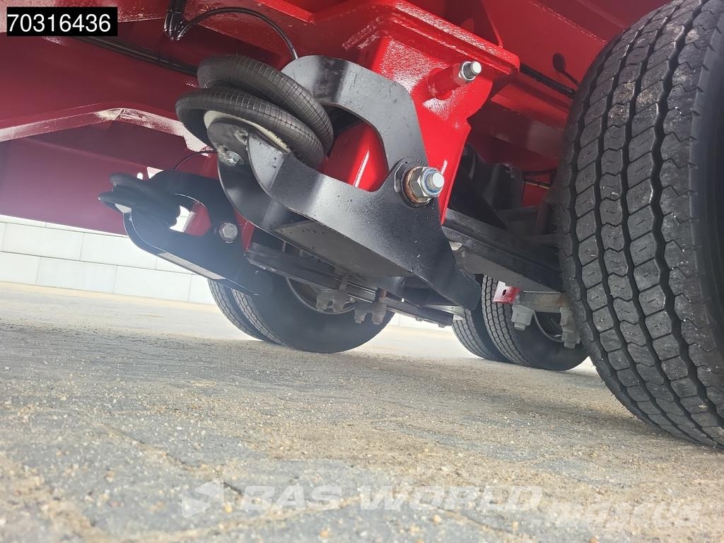 GVN 3 GVN 3 axles NEW! Lift + Steering Axle Ramps Низькорамні напівпричепи