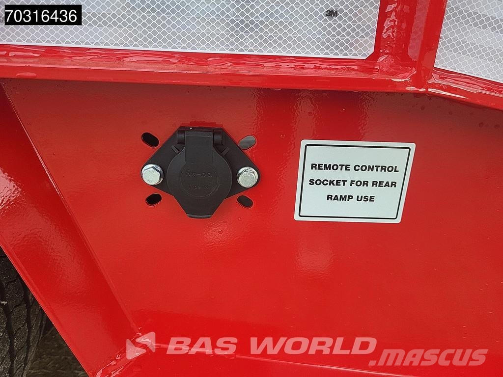 GVN 3 GVN 3 axles NEW! Lift + Steering Axle Ramps Низькорамні напівпричепи