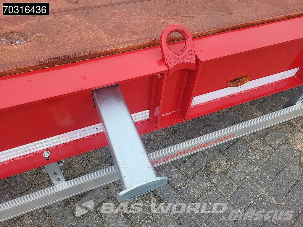 GVN 3 GVN 3 axles NEW! Lift + Steering Axle Ramps Низькорамні напівпричепи