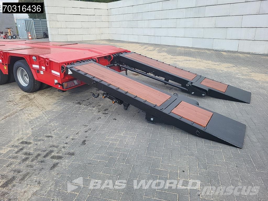 GVN 3 GVN 3 axles NEW! Lift + Steering Axle Ramps Низькорамні напівпричепи